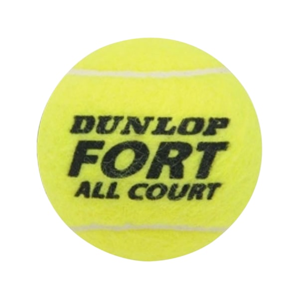 Dunlop Fort All Court tennisbollar (paket med 4) One Size Gul Yellow One Size