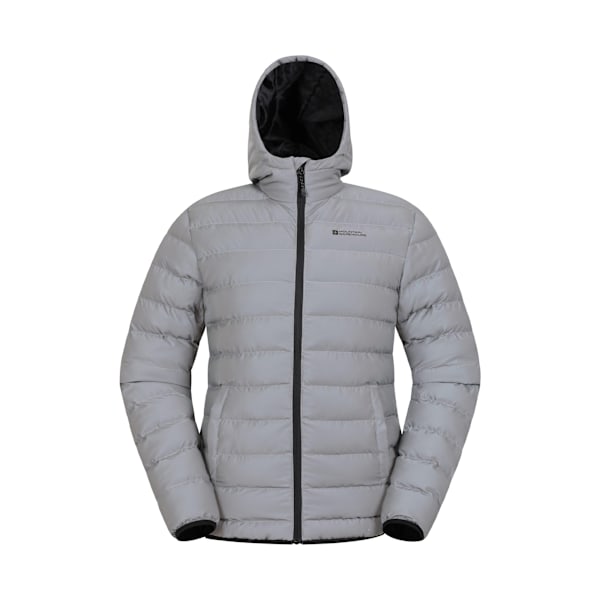 Mountain Warehouse Mens Reflective Padded Jacket M Silver Silver M