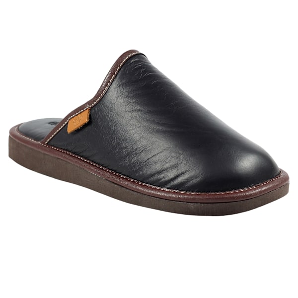 Lazy Dogz Tucker herrtofflor 11 UK svart Black 11 UK