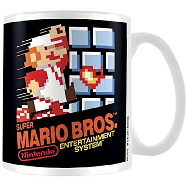 Super Mario NES Cover Mug En Storlek Flerfärgad Multicoloured One Size