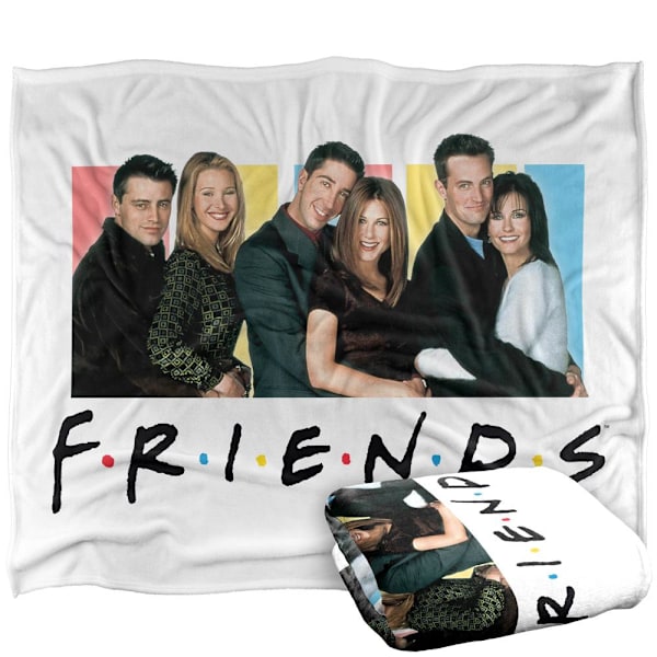 Friends Gruppbild Filt One Size Flerfärgad Multicoloured One Size