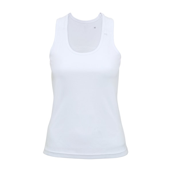 Tri Dri Dam/Kvinnor Panelad Fitness Sleeveless Vest XS Vit White XS
