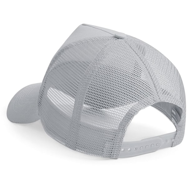 Beechfield Herr Halv Mesh Trucker Cap / Huvudbonad En Storlek Ljus Light Grey/ Light Grey One Size