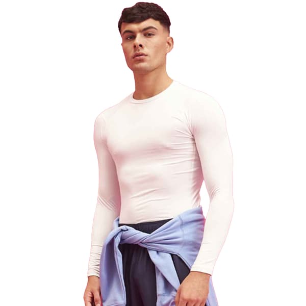 Awdis Mens Recycled Active Base Layer Top XL Arctic White Arctic White XL