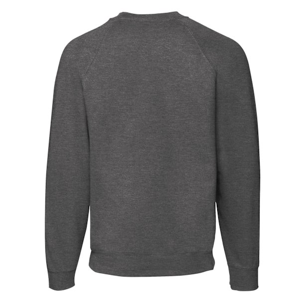 Fruit of the Loom Herr Sweatshirt L Mörk Heather Grå Dark Heather Grey L