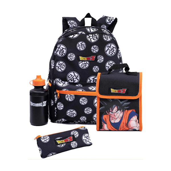 Dragon Ball Z Goku Ryggsäck Set One Size Svart/Orange Black/Orange One Size
