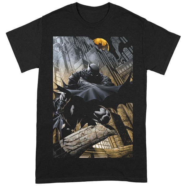 Batman Unisex Vuxennatt Gotham City T-shirt M Svart Black M