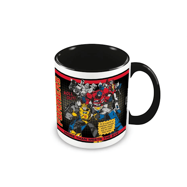 Transformers More Than Meets The Eye Mug En Storlek Svart/Vit/Röd Black/White/Red One Size