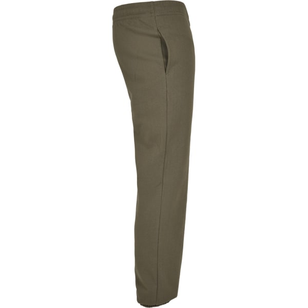 Bygg ditt varumärke Unisex Vuxen Basic joggingbottnar L Olive Olive L