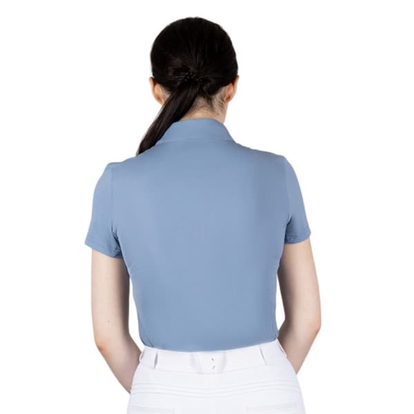 Coldstream Dam/Dam Coldingham Kortärmad Baslager Topp Aztec Blue L
