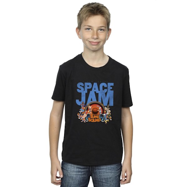 Space Jam: A New Legacy Boys Tune Squad T-shirt 5-6 år Svart Black 5-6 Years