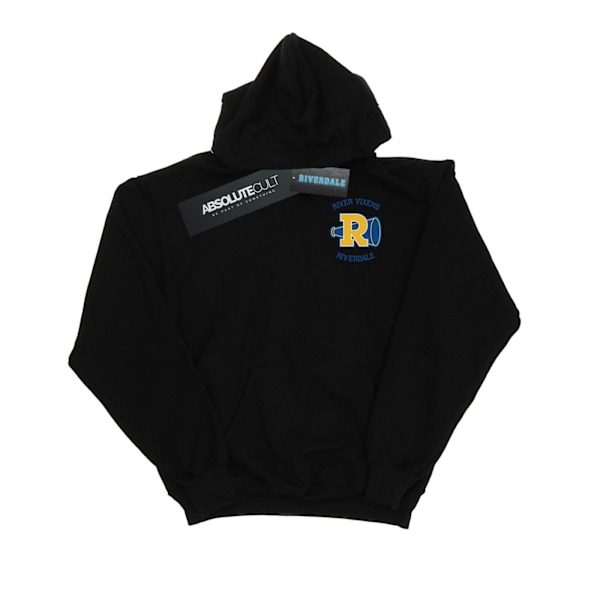 Riverdale Mens Loudhaler Brösttryck Hoodie 4XL Svart Black 4XL