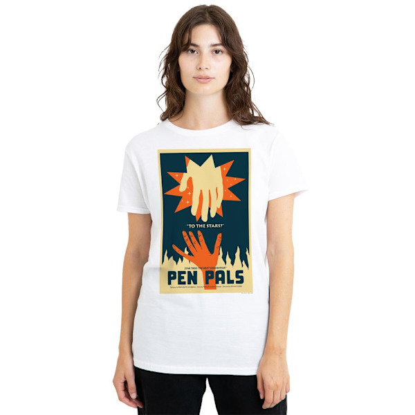 Star Trek Unisex Vuxen The Next Generation Säsong 2 Avsnitt 15 White S