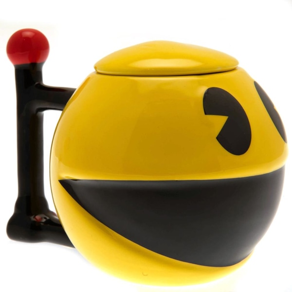 Pac-Man 3D-mugg En storlek Gul/Svart Yellow/Black One Size