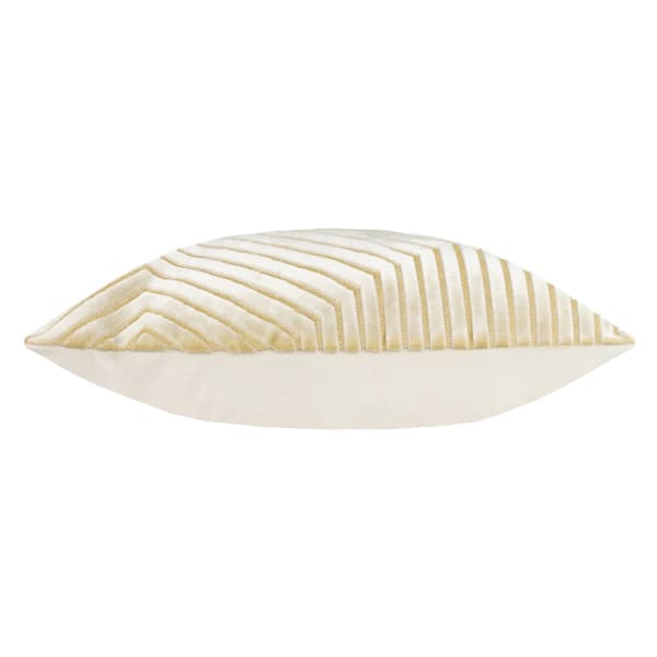 Paoletti Evoke Cut Kuddfodral 45cm x 45cm Ivory Ivory 45cm x 45cm