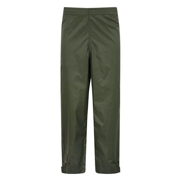 Mountain Warehouse Barn/Barn Pakka Vattentäta Överbyxor Khaki 7-8 Years