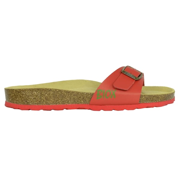 Biox Dam/Dam Malaga Sano Sliders 7 UK Röd/Sand Red/Sand 7 UK