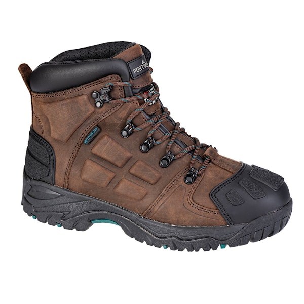 Portwest Unisex Vuxen Steelite Monsal Lädersäkerhetsskor 7 UK Brown 7 UK