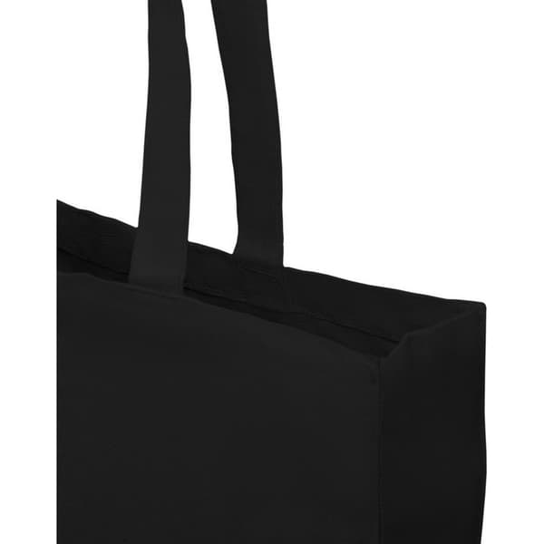 Odessa återvunnen tote väska One Size Solid Black Solid Black One Size