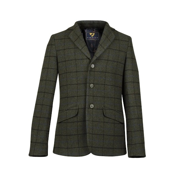 Aubrion Saratoga Rutig Ridjacka för Män 52 Mörkgrön Dark Green 52