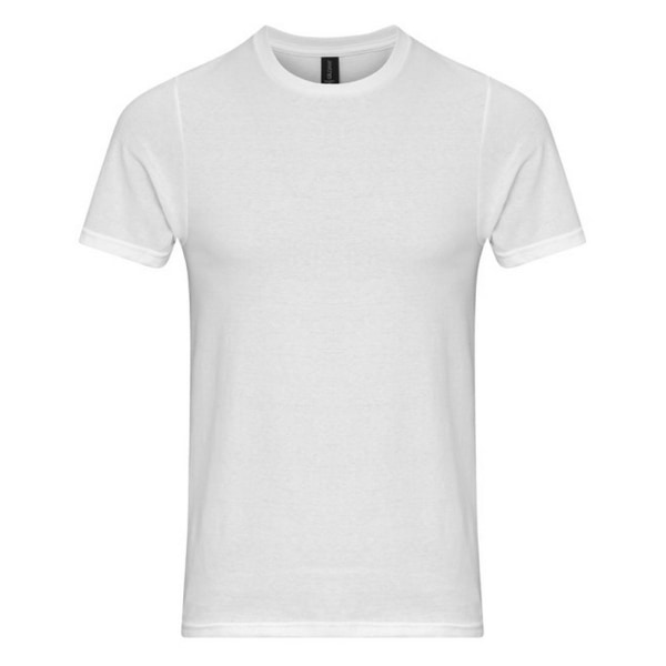 Gildan Mens Softstyle T-Shirt 3XL Vit White 3XL