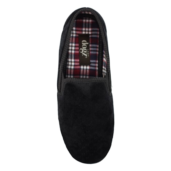 Lazy Dogz Tamar II Tofflor för män 9 UK Svart Black 9 UK