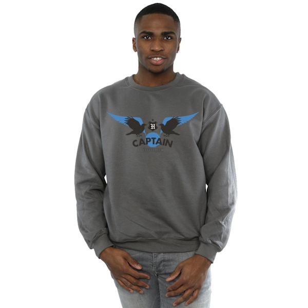 Harry Potter Herr Ravenclaw Captain Sweatshirt M Charcoal Charcoal M