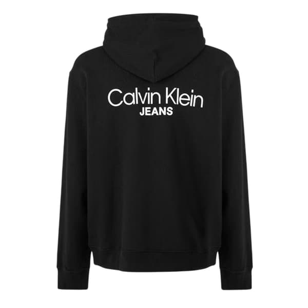 Calvin Klein Unisex Vuxen Pullover Hoodie S Svart Black S