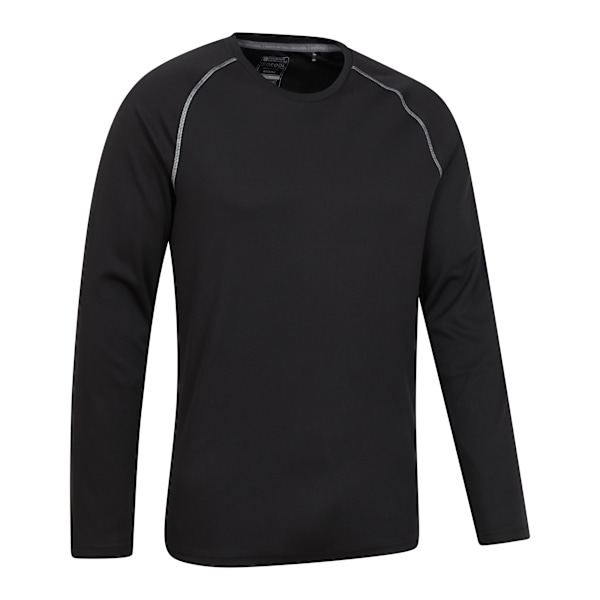 Mountain Warehouse Endurance Långärmad T-shirt för Herrar XL Jet B Jet Black XL