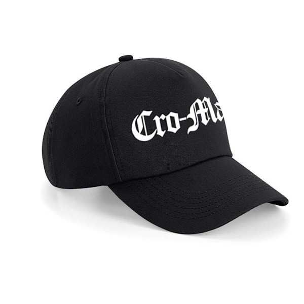 Cro-Mags logotyp basebollkeps One Size Svart Black One Size