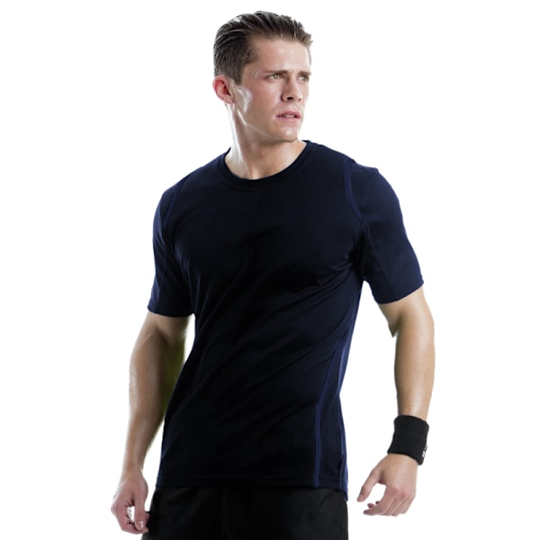 Gamegear® Cooltex® Kortärmad T-shirt / Herr Sportkläder M Marinblå Navy/Navy M