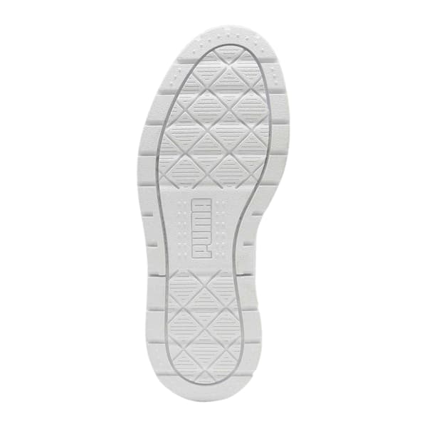 Puma Dam/Dam II Jr Låga Platåskor 3 UK Vit White 3 UK
