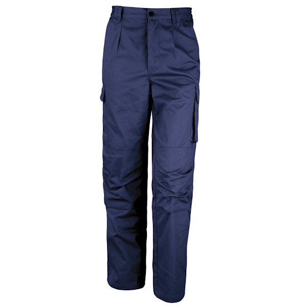 Result Unisex Work-Guard Vindtäta Action Byxor / Arbetskläder M Navy Blue M