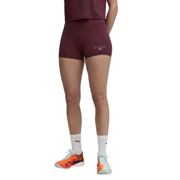Puma Dam Hyrox Luxe Träningsshorts 12 UK S Ruby Red Ruby Red 12 UK S