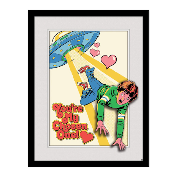 Steven Rhodes Chosen One Breakout inramad affisch 40cm x 30cm Mul Multicoloured 40cm x 30cm