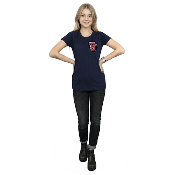 Tom And Jerry Dam/Dam Collegiate Logo Bomull T-shirt L Na Navy Blue L