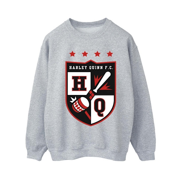 Justice League Dam/Damer Harley Quinn FC Ficktröja Sports Grey S