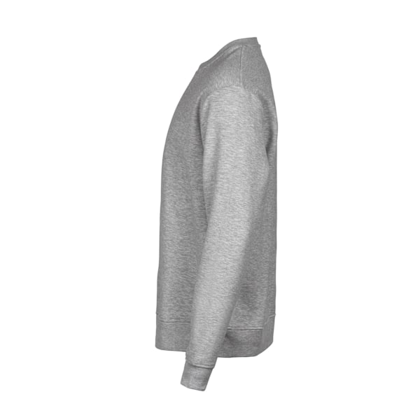 Tee Jays Mens Power Organic Heather Sweatshirt XL Heather Grey Heather Grey XL