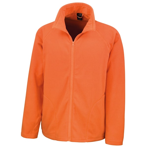 Result Core Mens Micron Anti Pill Fleece Jacket 2XL Orange Orange 2XL