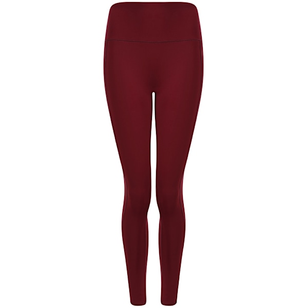 Tombo Dam/Kvinnors Core Pocket Leggings XXL-3XL Bourgogne Burgundy XXL-3XL