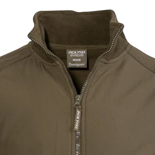 Jack Pyke Herr Bleasdale Half Zip Fleecetröja XL Mörk Oliv Dark Olive XL