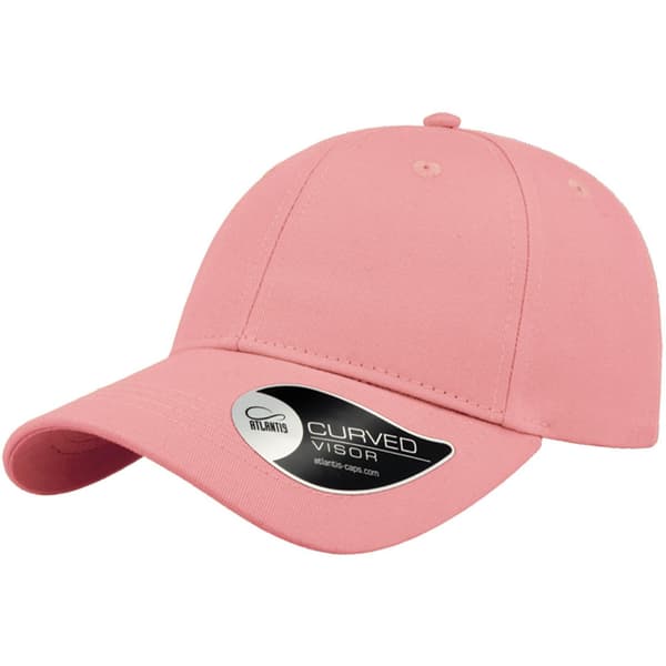 Atlantis Unisex Baseballkeps för vuxna, One Size, Rosa Pink One Size