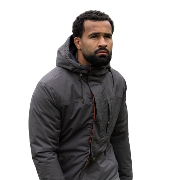 Trespass Macleod DLX Vadderad Vattentät Jacka för Herr XXL Mörkgrå Charcoal XXL