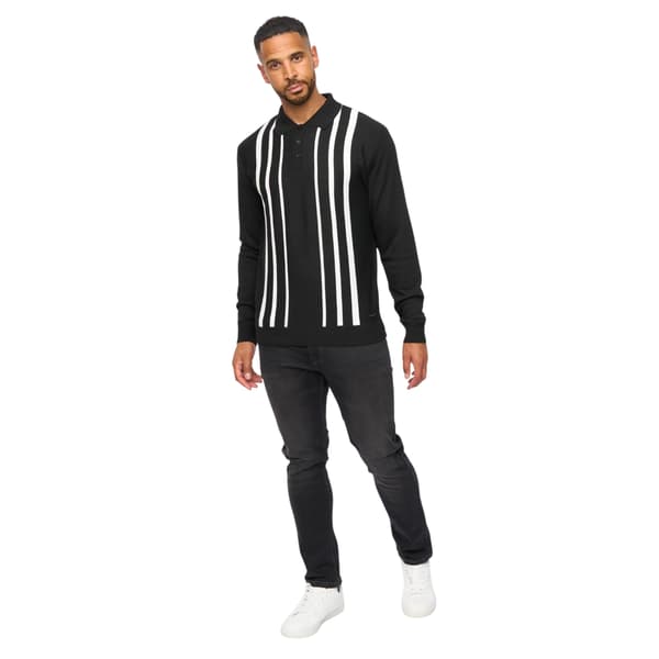 Bewley & Ritch Herr Stalwart Pikétröja M Svart/Vit Black/White M