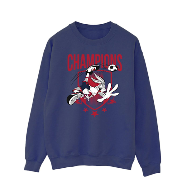 Looney Tunes Herr Bugs Bunny Champions Sweatshirt S Marinblå Navy Blue S