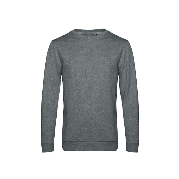 B&C Herr Set In Sweatshirt L Heather Mid Grey Heather Mid Grey L