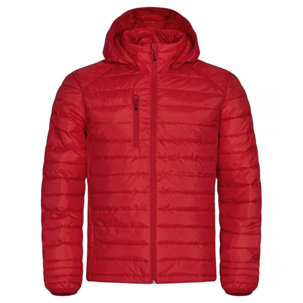 Clique Herr Hudson Vadderad Jacka XL Röd Red XL