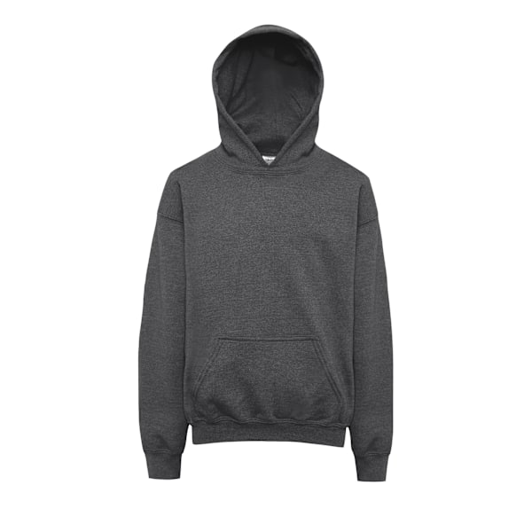 Gildan Heavy Blend Unisex Barn Hoodie Dark Heather L