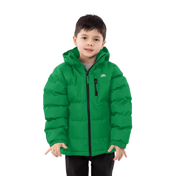 Trespass Kids Boys Tuff Padded Vinterjacka 7/8 År Clover Clover 7/8 Years