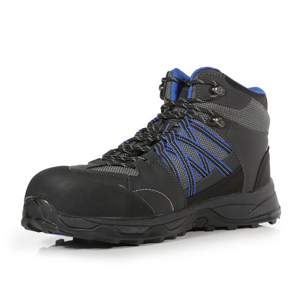 Regatta Claystone S3 Säkerhetskängor 7 UK Briar Grey/Oxford B Briar Grey/Oxford Blue 7 UK